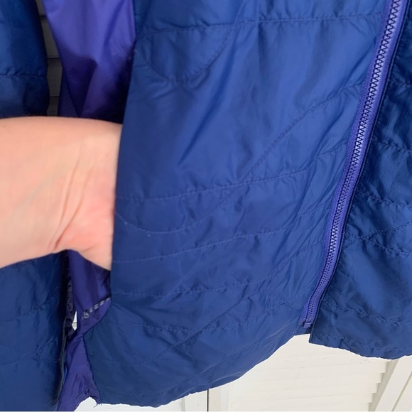 HOKA One One Sky Quilt Jacket Men's S Blue Purple Packable Lightweight Primaloft - Picture 6 of 15